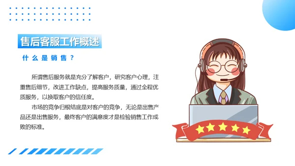 客服话务员售后服务话术培训通用PPT模板