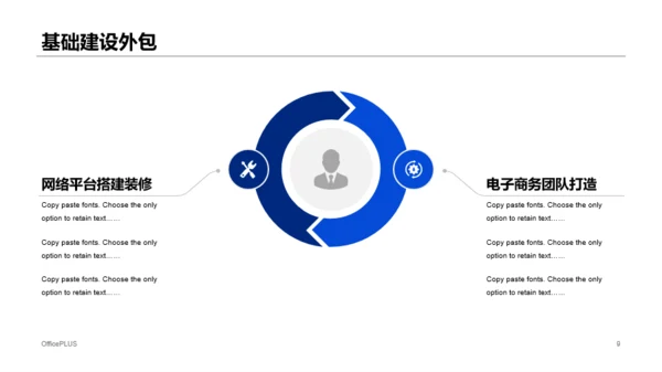 多色商务公司年度工作总结报告通用PPT模板