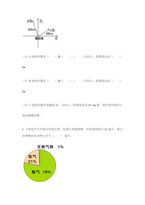 人教版六年级上册数学期末测试卷精品【黄金题型】.docx