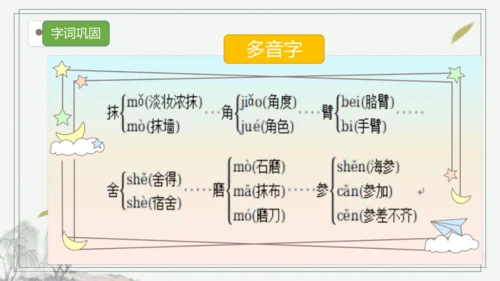 部编版语文三年级上册第六单元复习 课件