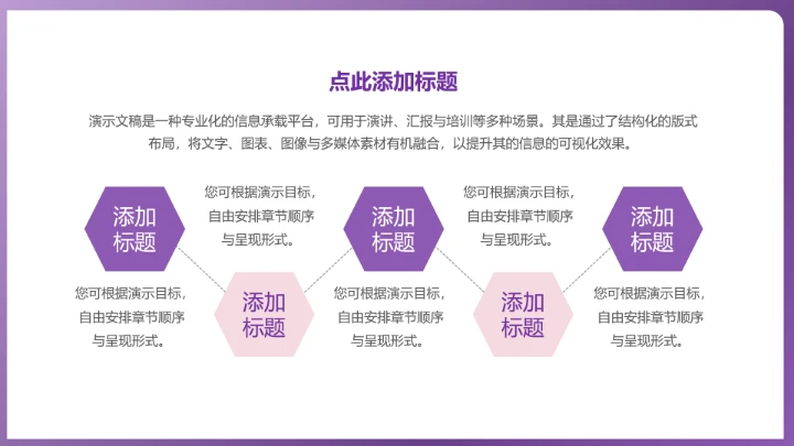 紫色个性朋克工作总结汇报PPT模板