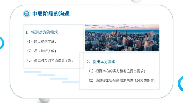 商务简约建筑实拍单位企业公司商务谈判策略技巧培训模板谈判技巧