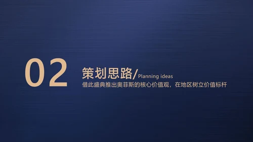 蓝色简约风地产商务答谢会产品介绍