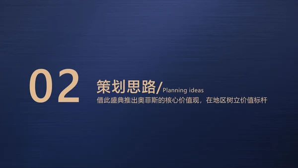 蓝色简约风地产商务答谢会产品介绍