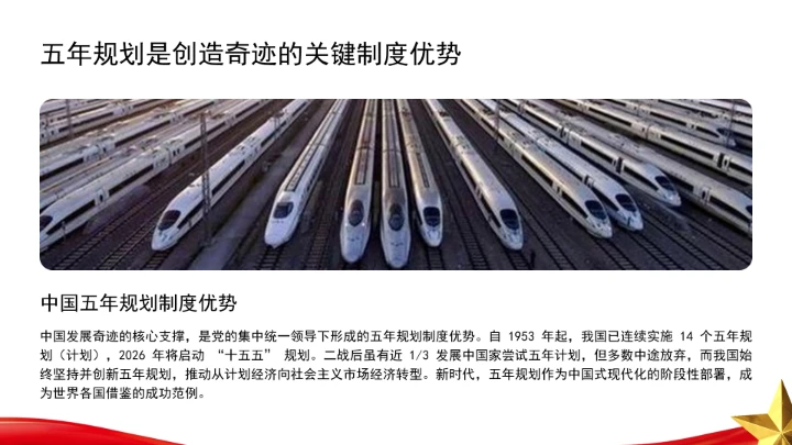 五年规划是中国之治的突出优势ppt课件