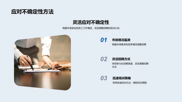 双十一人力挑战应对PPT模板