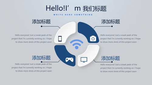 蓝色医疗医学影像技术动态PPT