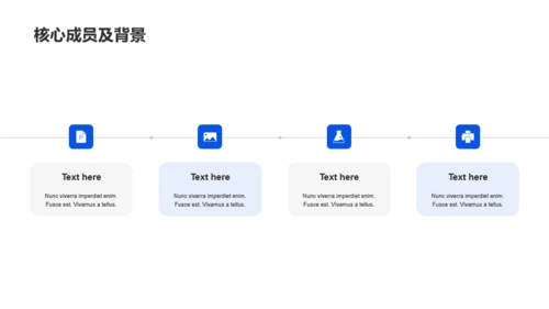 蓝色科技行业商业计划书PPT模板