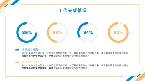 简约风工作总结汇报PPT模板