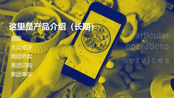 餐饮外卖行业调研报告通用PPT模板