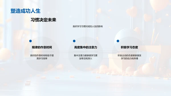 构建高效学习习惯PPT模板