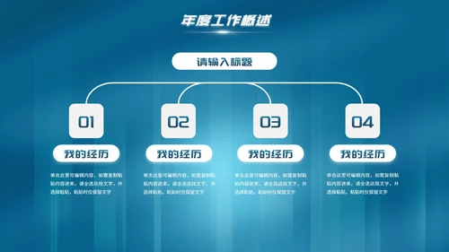 科技高级感欢迎领导检查工作汇报PPT模板
