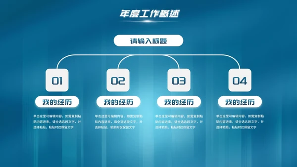 科技高级感欢迎领导检查工作汇报PPT模板