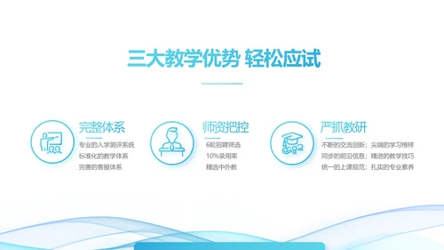 蓝色大气课题结题报告工作总结PPT