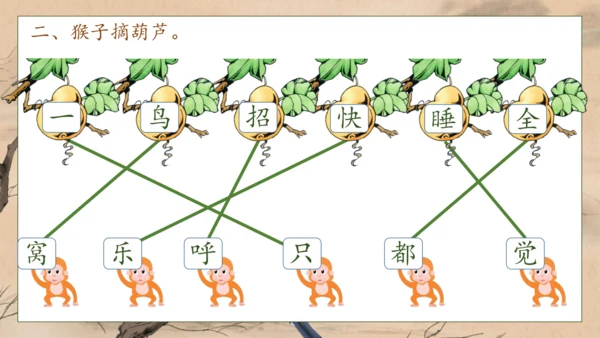 【核心素养】部编版语文一年级下册-5. 树和喜鹊 第1课时（课件）
