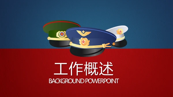海陆空三军主题动态PPT