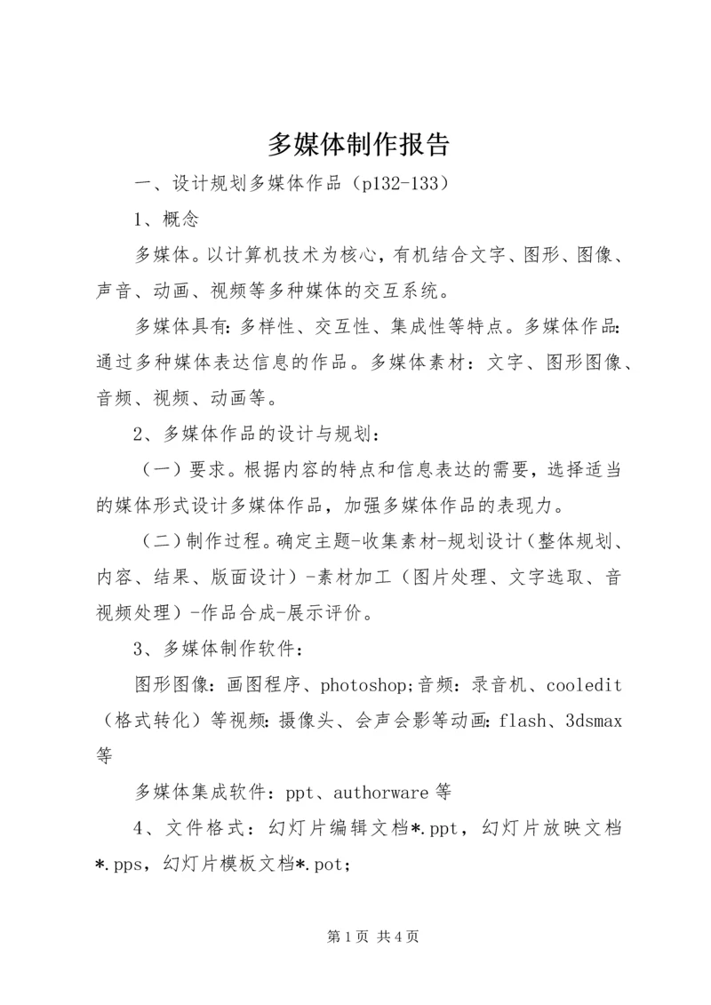 多媒体制作报告 (2).docx