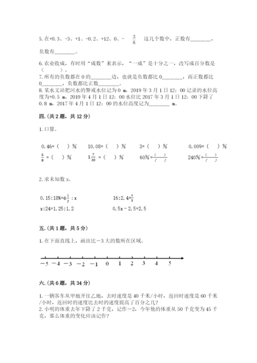 洛阳市小学数学小升初试卷带答案ab卷.docx