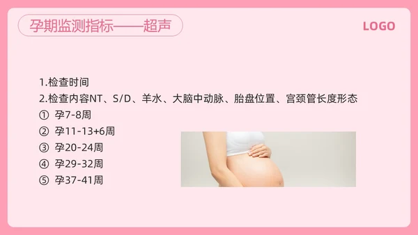 粉色简约高危妊娠及五色管理PPT模板宣传PPT动态PPT