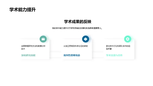 硕士之路：科研探索与实践