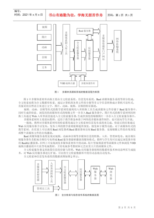 毕业论文--基于校园网的多媒体资源库.docx