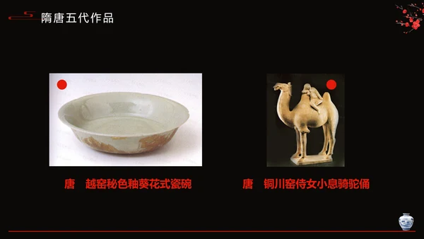 隋唐五代陶瓷文化艺术设计PPT模板