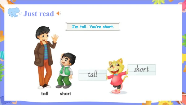 Unit 6  I'm tall.  Lesson 33- Lesson 34 课件（共48张PPT