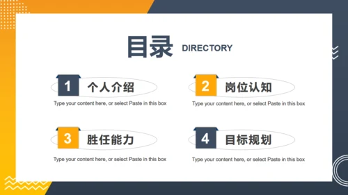 岗位竞聘通用PPT模板