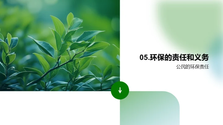 绿色行动的呼唤