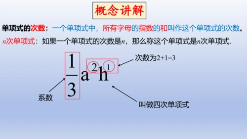 4.1 整式   课件-2024-2025学年人教版数学七年级上册