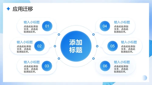 蓝色简约渐变风中学数学课件PPT模板