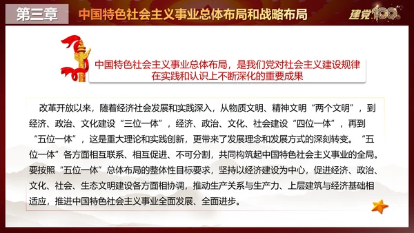 当代中国发展进步根本方向党史党课PPT模板