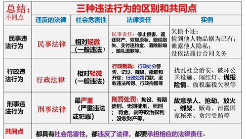 第五课做守法的公民（复习课件）2022-2023学年八年级道德与法治上册（35张PPT）