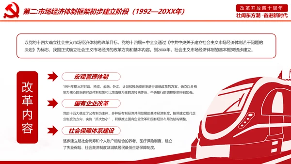 学习改革开放40周年大会重要讲话精神PPT
