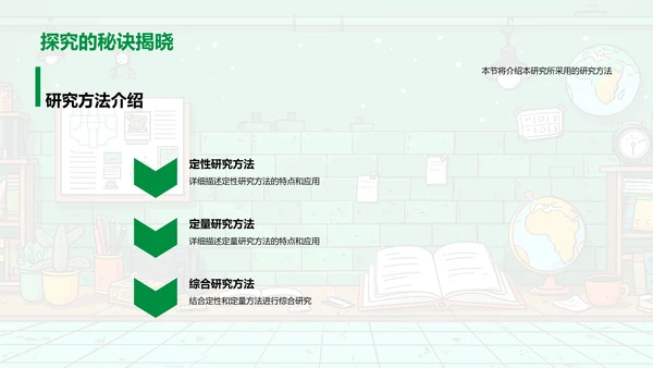 教育研究答辩报告PPT模板