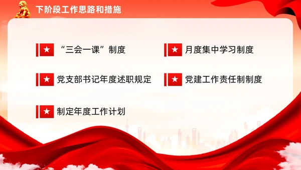 红色党建民主生活会廉洁教育党课ppt课件