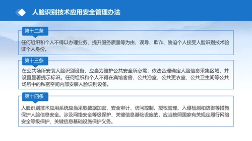 2025年人脸识别技术应用安全管理办法全文学习PPT课件