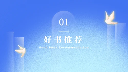 校园教育世界读书日好书分享通用PPT