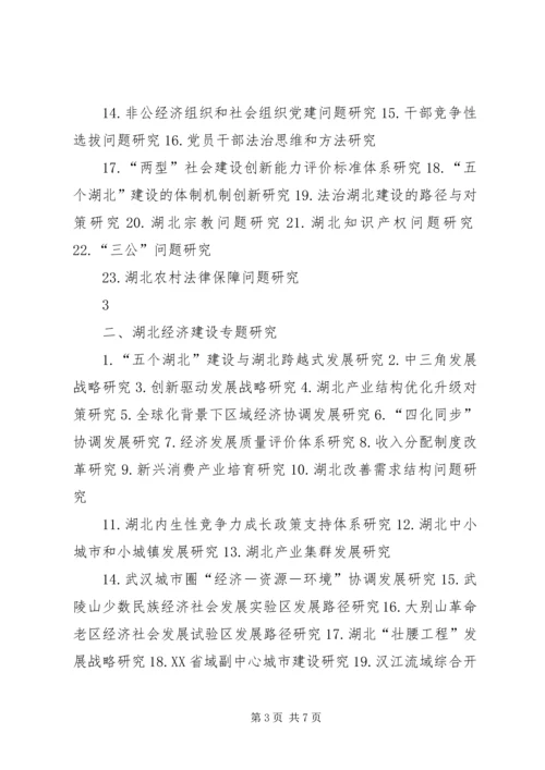 湖北哲学社会科学十二五规划.docx