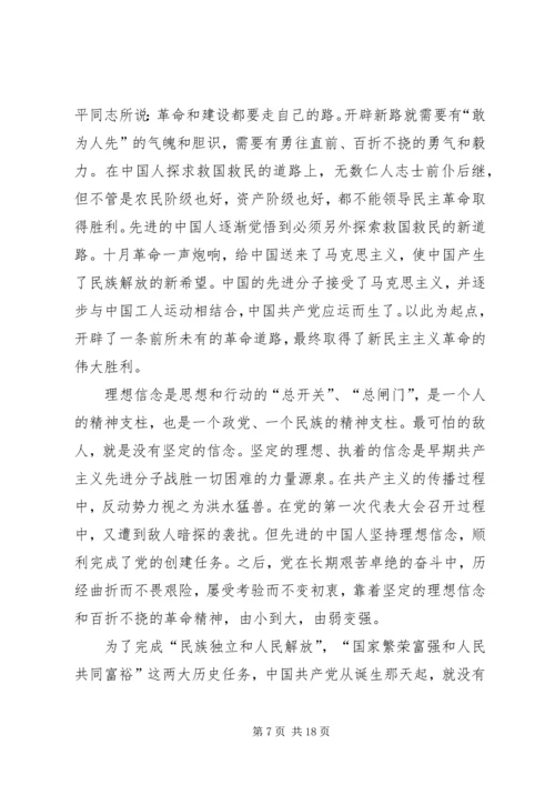 学习红船精神心得六篇.docx