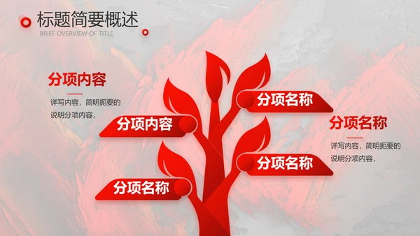 红色大气感动中国人物介绍动态PPT