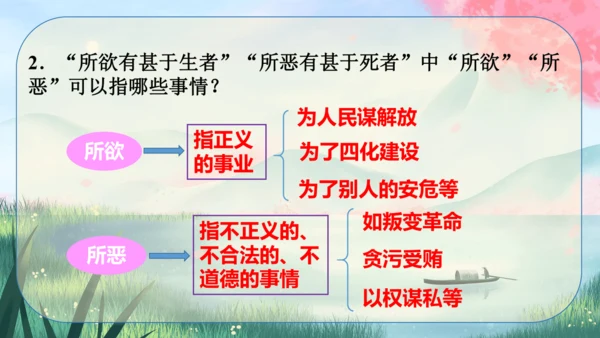 9《鱼我所欲也》课件