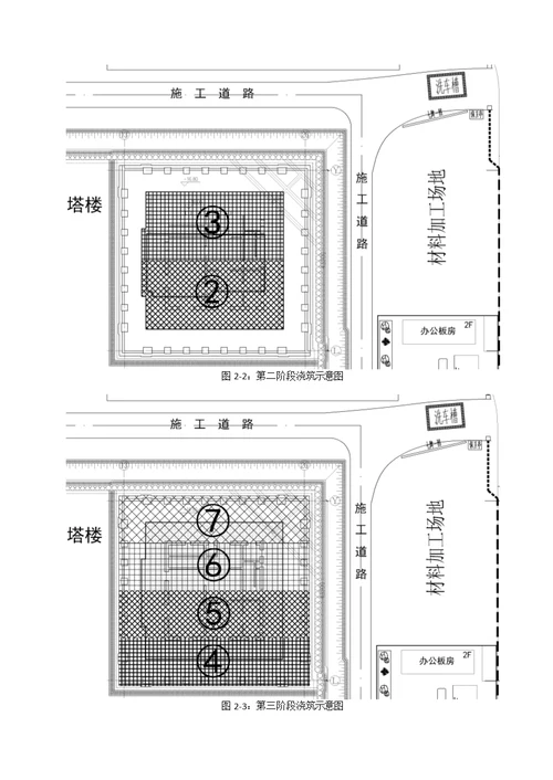 塔楼基础大体积混凝土施工方法