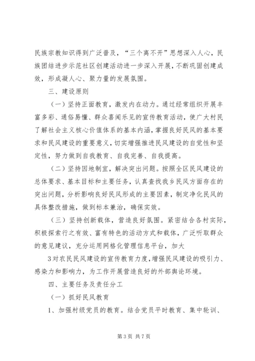 金铁寨村新民风建设工作方案 (2).docx