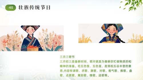 壮族风情文化通用PPT模版