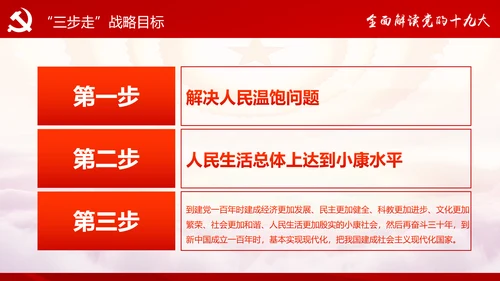 不忘初心牢记使命十九大报告学习PPT模板
