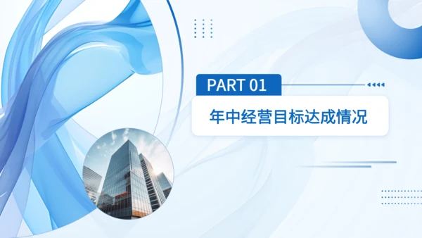 蓝色简约商务风制造业工作总结PPT