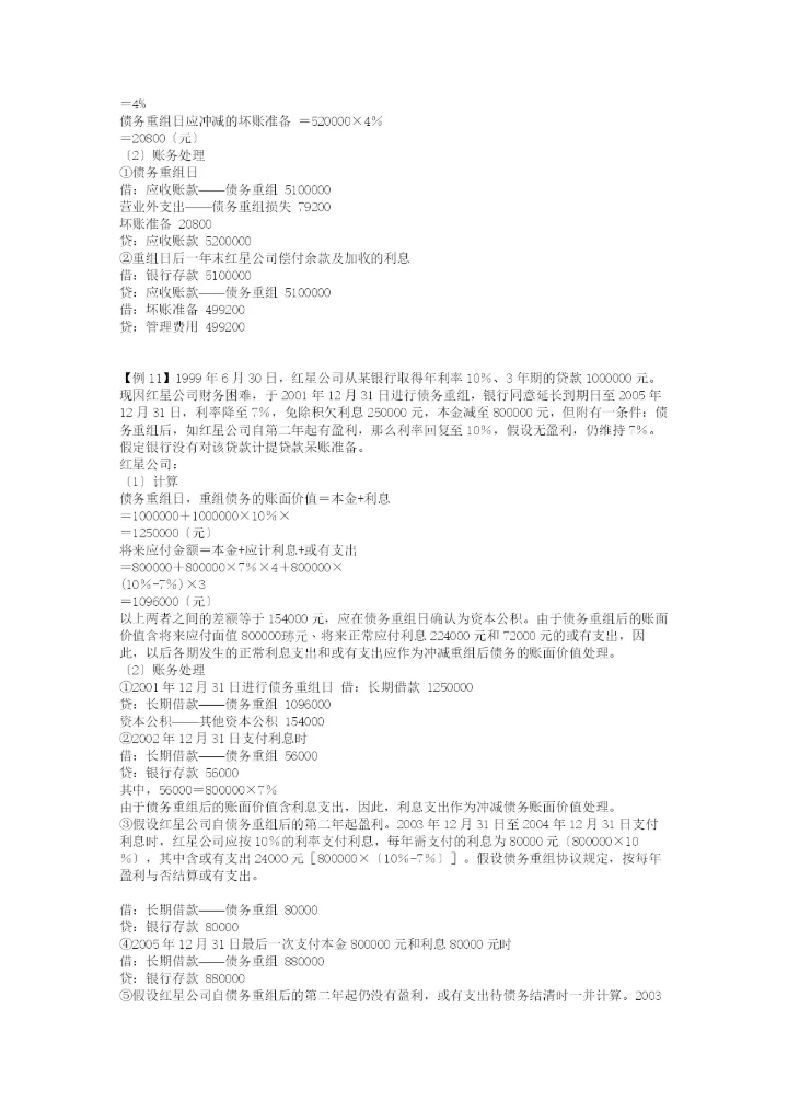 《企业会计准则——债务重组》指-南.docx