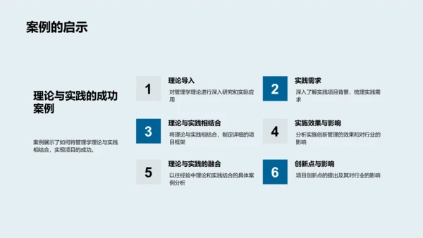 管理学应用答辩PPT模板