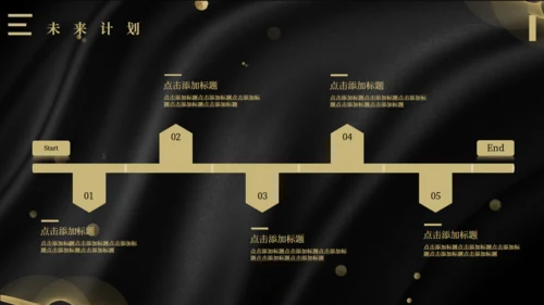 高端简约年终计划总结通用PPT模板